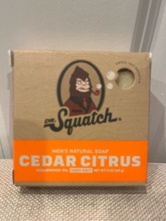 Dr. Squatch Other - New Dr. Squatch Cedar Citrus Natural Soap Bar
